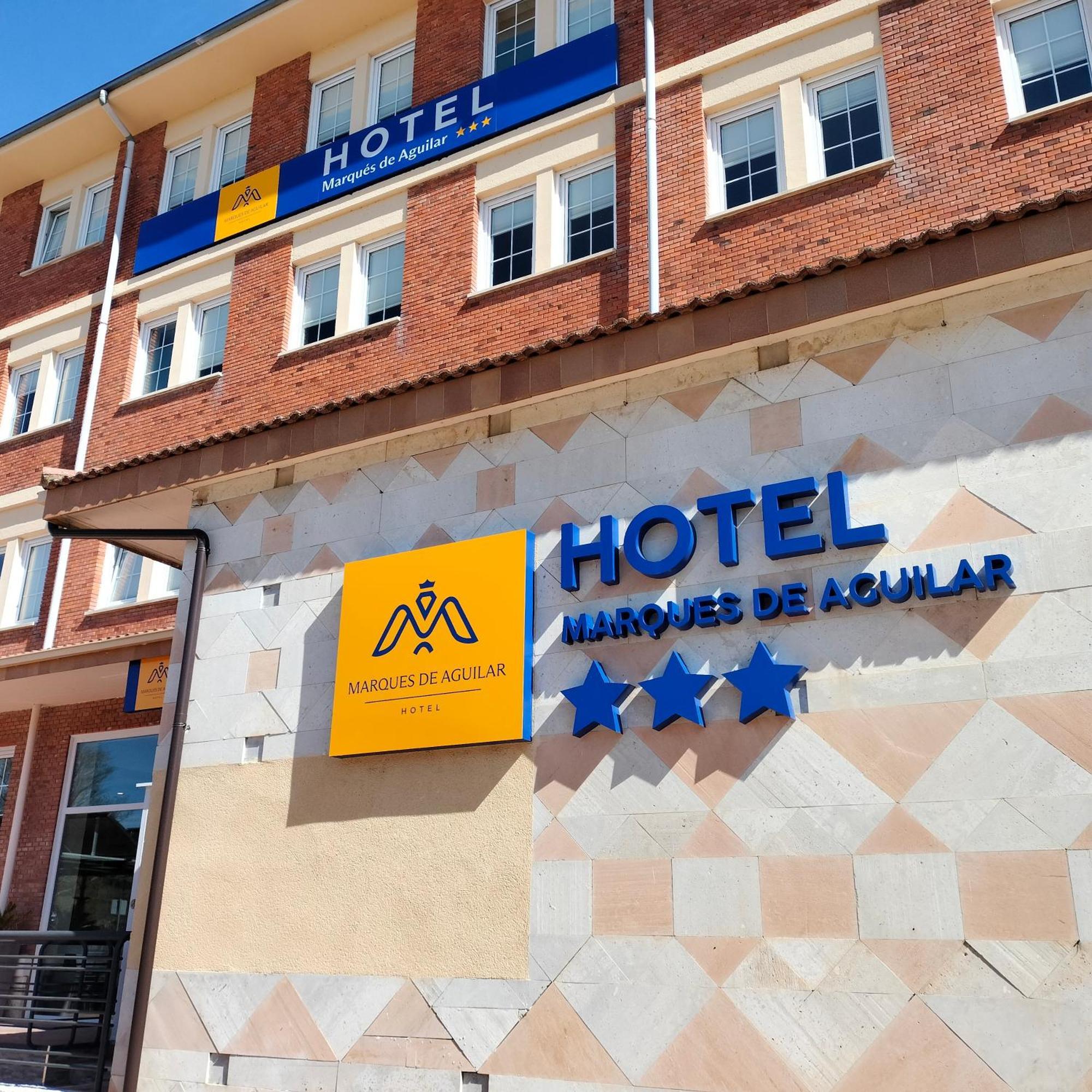 Hotel Marqués de Aguilar Aguilar de Campóo Esterno foto